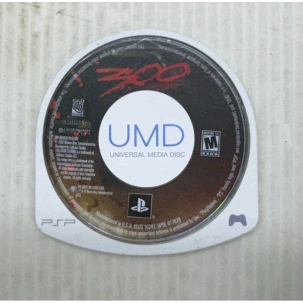 300 March To Glory Sony PSP PlayStation DISC ONLY